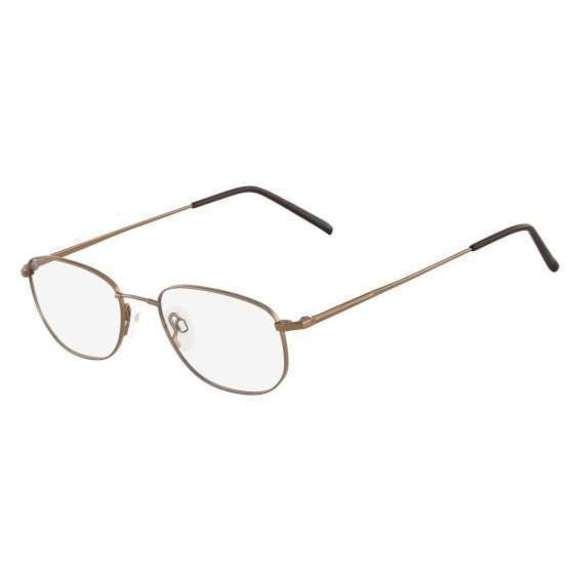 Flexon 600 Eyeglasses 200 Shiny Brown 54mm